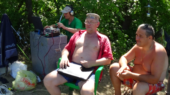 Окончание радиоэкспедиции в Никольевку